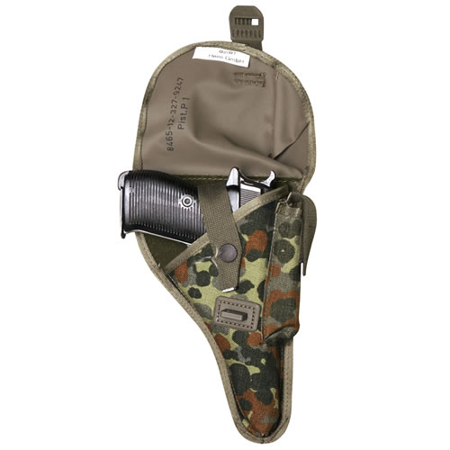 Levně Bundeswehr pouzdro pistolové BW P1(P38) bez adaptéru FLECKTARN