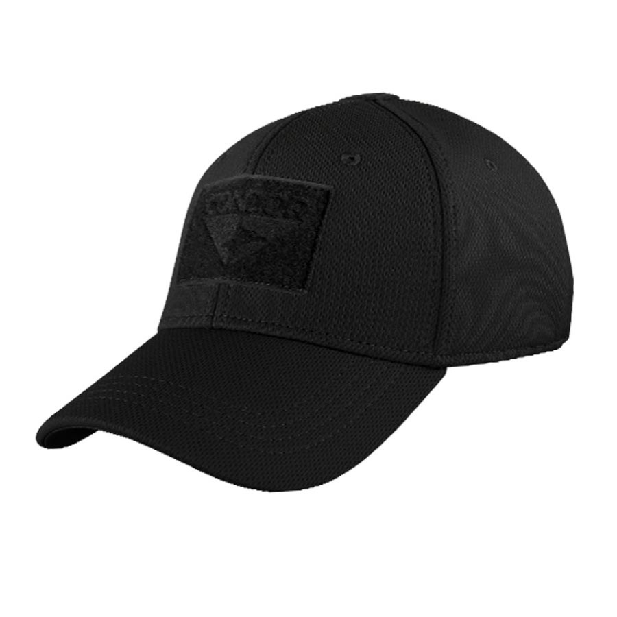 Levně Čepice taktická FLEX polyester ČERNÁ