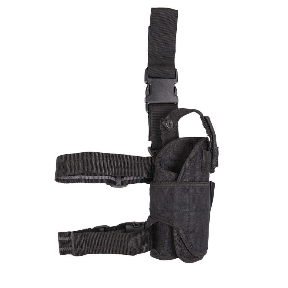 Levně MIL-TEC pouzdro pistolové stehenní CORDURA ČERNÉ