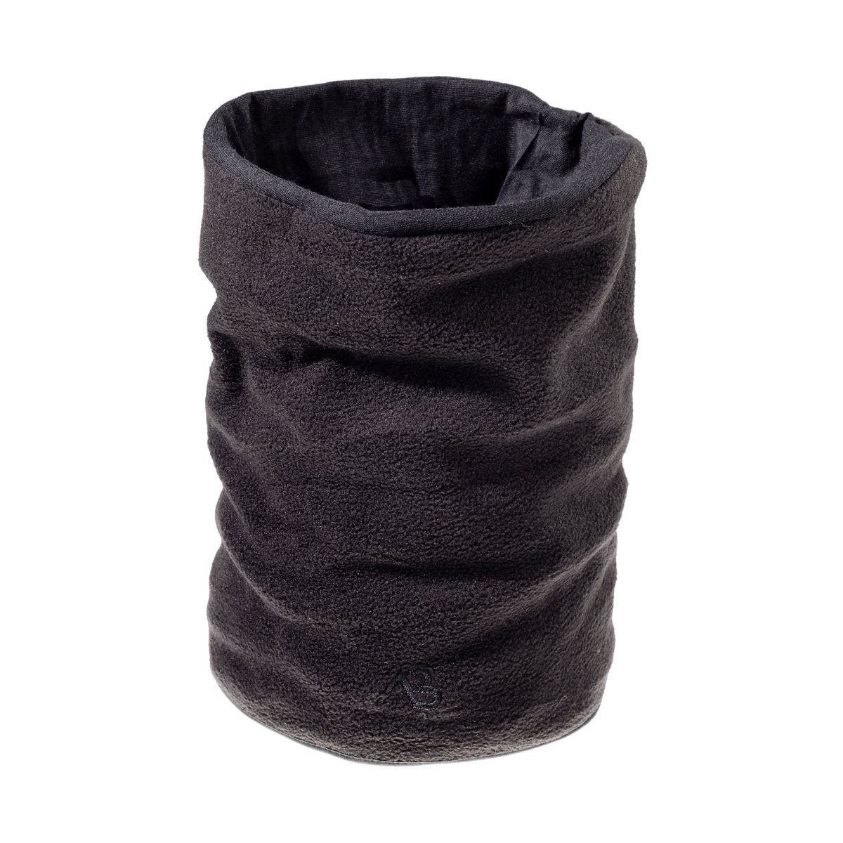 Levně AB nákrčník FLEECE prodloužený ČERNÝ