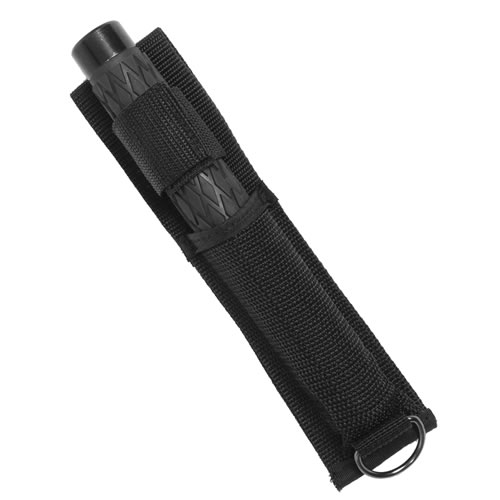 Levně MIL-TEC obušek teleskopický 16/41 s pouzdrem nekalený ČERNÝ