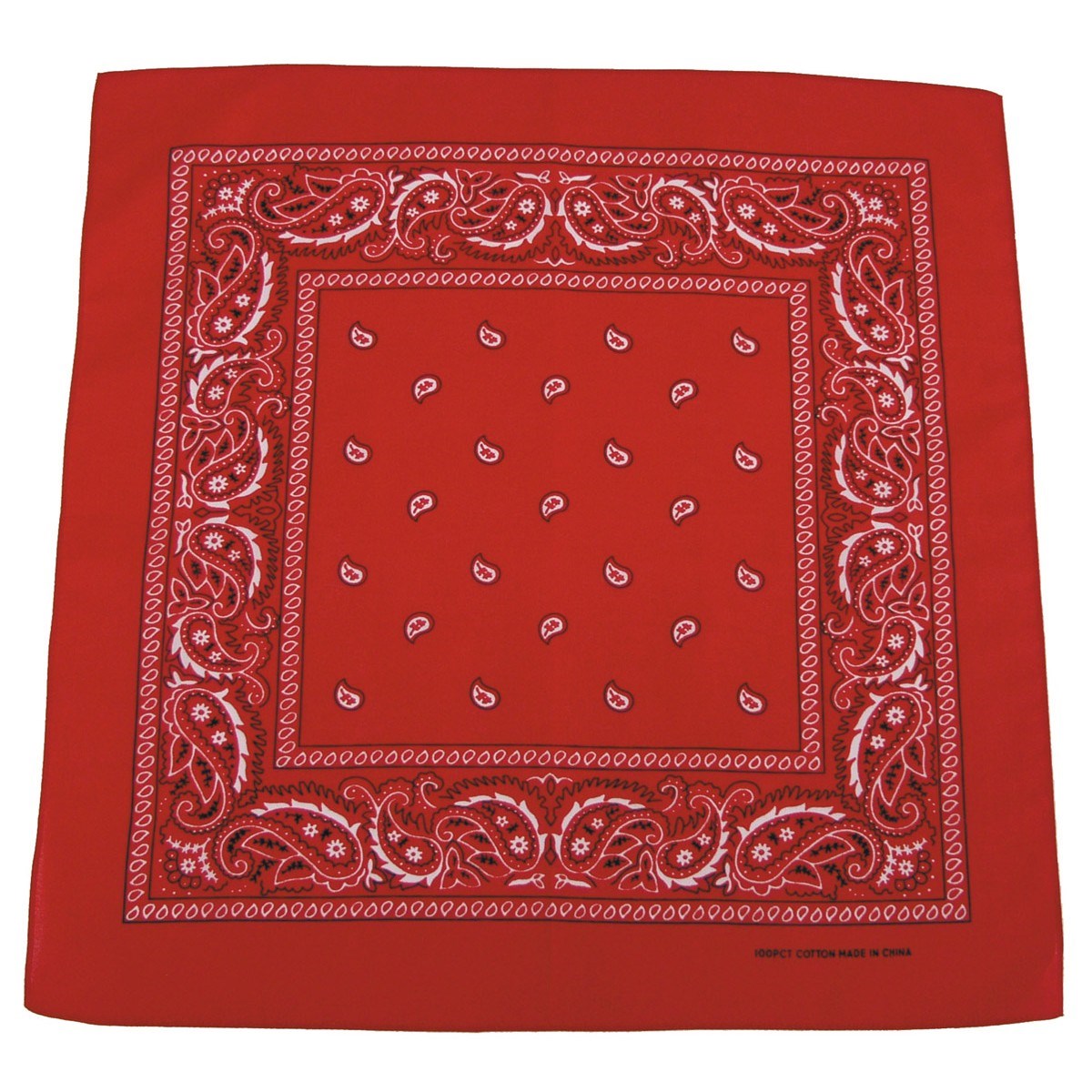 Levně MFH šátek BANDANA 55x55 cm ČERVENÁ/BÍLÁ
