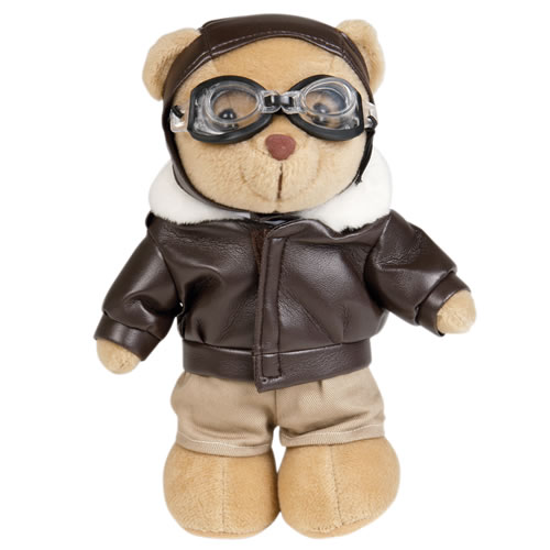 Levně MIL-TEC hračka TEDDY medvídek PILOT 20 cm