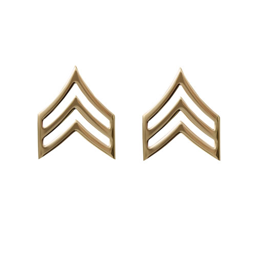 Levně ROTHCO odznak hodnosti SERGEANT POLISHED ZLATÝ