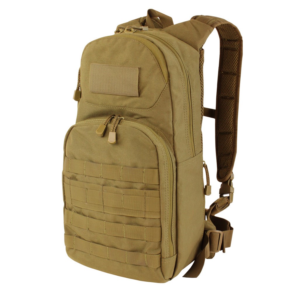 Levně CONDOR OUTDOOR batoh FUEL vč. hydratačního 2,5l vaku COYOTE BROWN