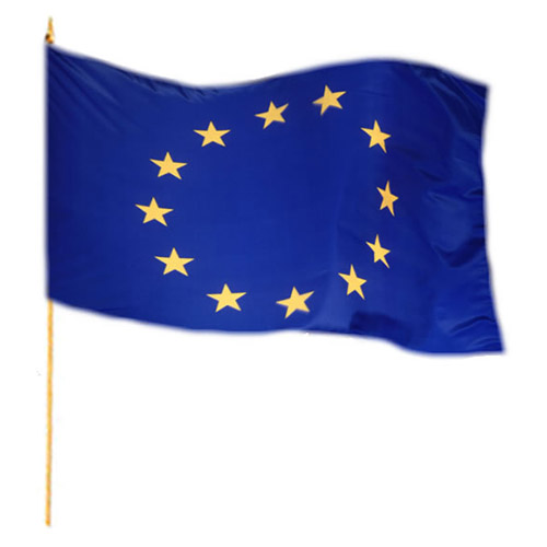 Levně MIL-TEC vlajka na tyčce EU