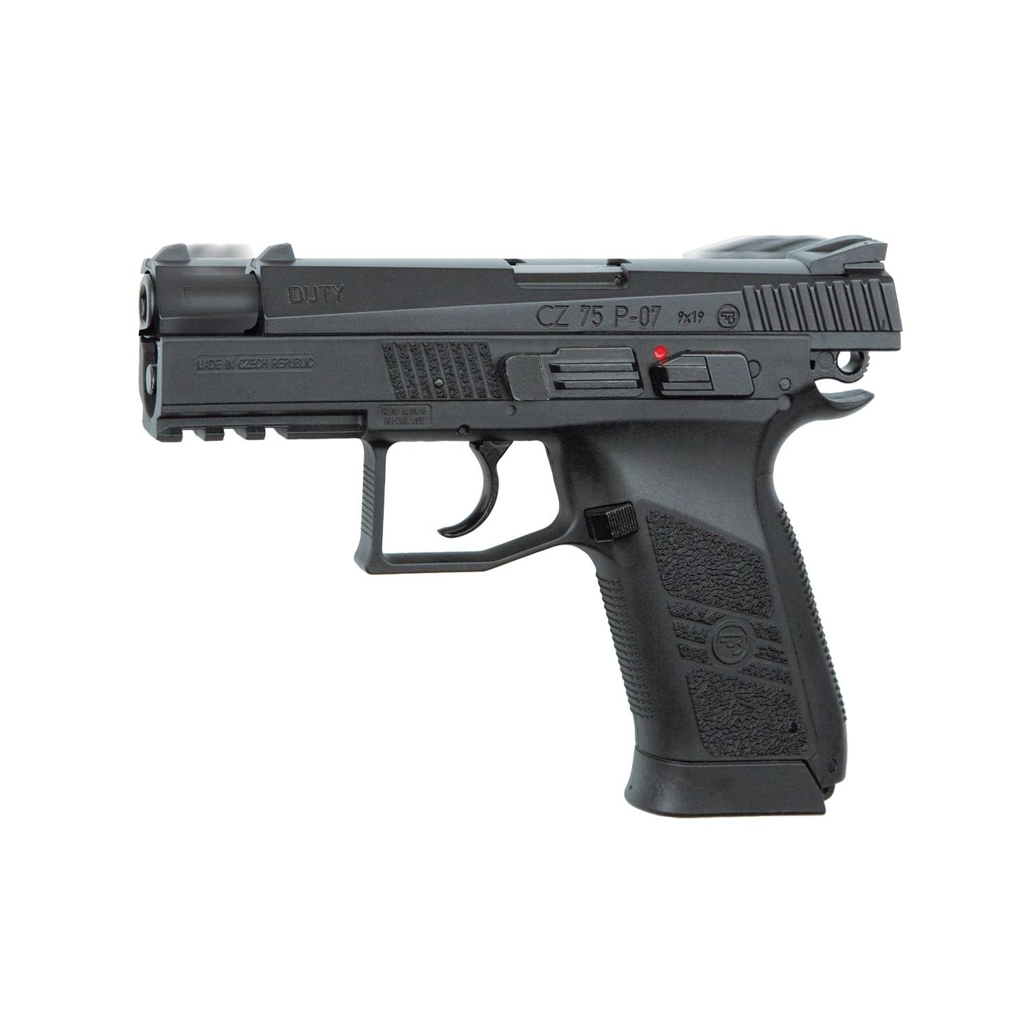 Levně Pistole vzduchová ASG CZ 75 P-07 Duty BLOWBACK CO2 - BB 4,5mm steel