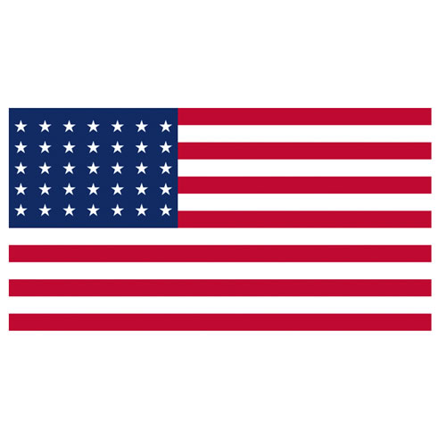 Levně MIL-TEC vlajka USA 48 hvězd
