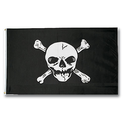 Levně MIL-TEC vlajka PIRÁT (JOLLY ROGER)