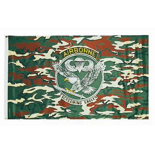 Levně MIL-TEC vlajka motiv US AIRBORNE MASKOVANÁ