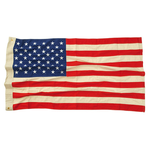 Levně MIL-TEC vlajka USA 50 hvězd VINTAGE bavlna vyšívaná 90x150cm