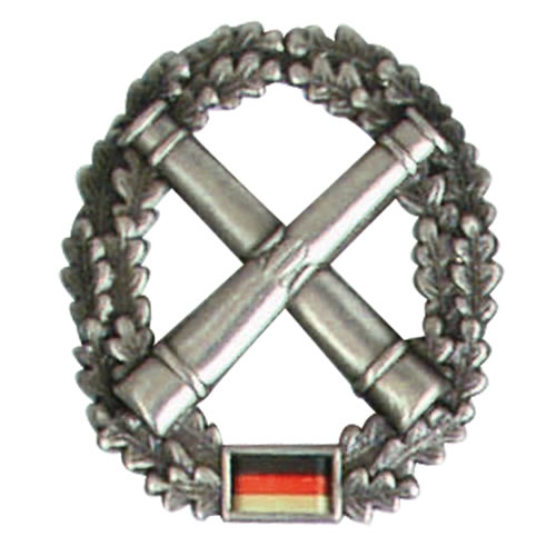 Levně Bundeswehr odznak BW na baret Artillerie truppe