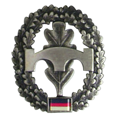 Levně Bundeswehr odznak BW na baret Pionier truppe