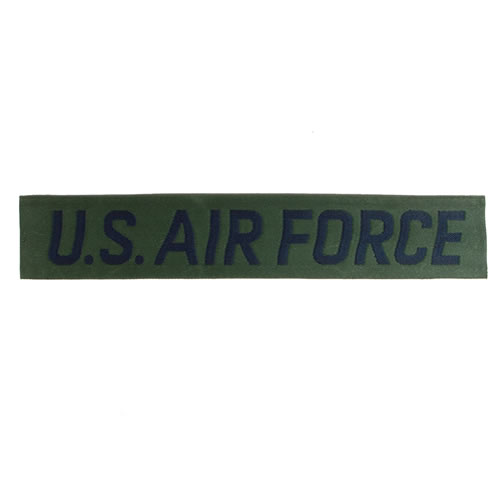 Nášivka "US AIR FORCE" textil ZELENÁ