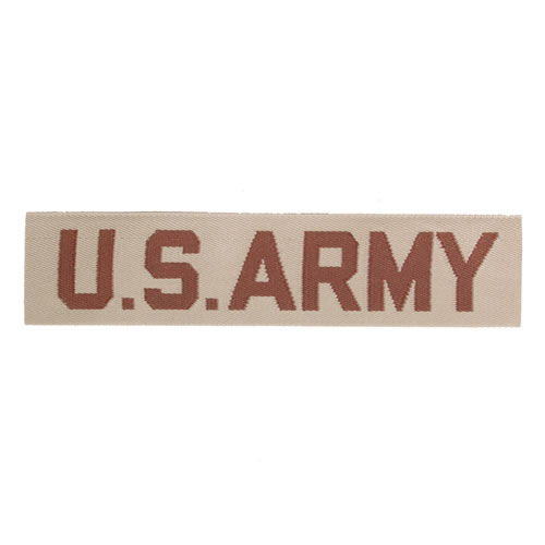Levně MIL-TEC nášivka "US ARMY" textil DESERT