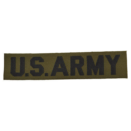 Levně MIL-TEC nášivka "US ARMY" textil ZELENÁ