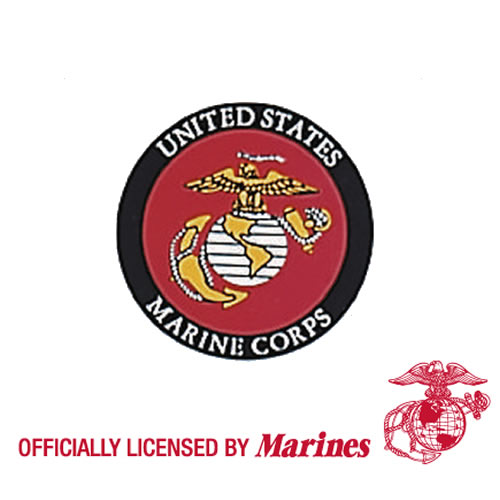 Samolepka MARINE CORPS BACK-GUM na sklo zvenčí