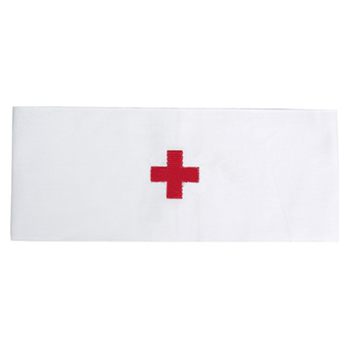 Páska na rukáv BW zdravotník bílá s křížem