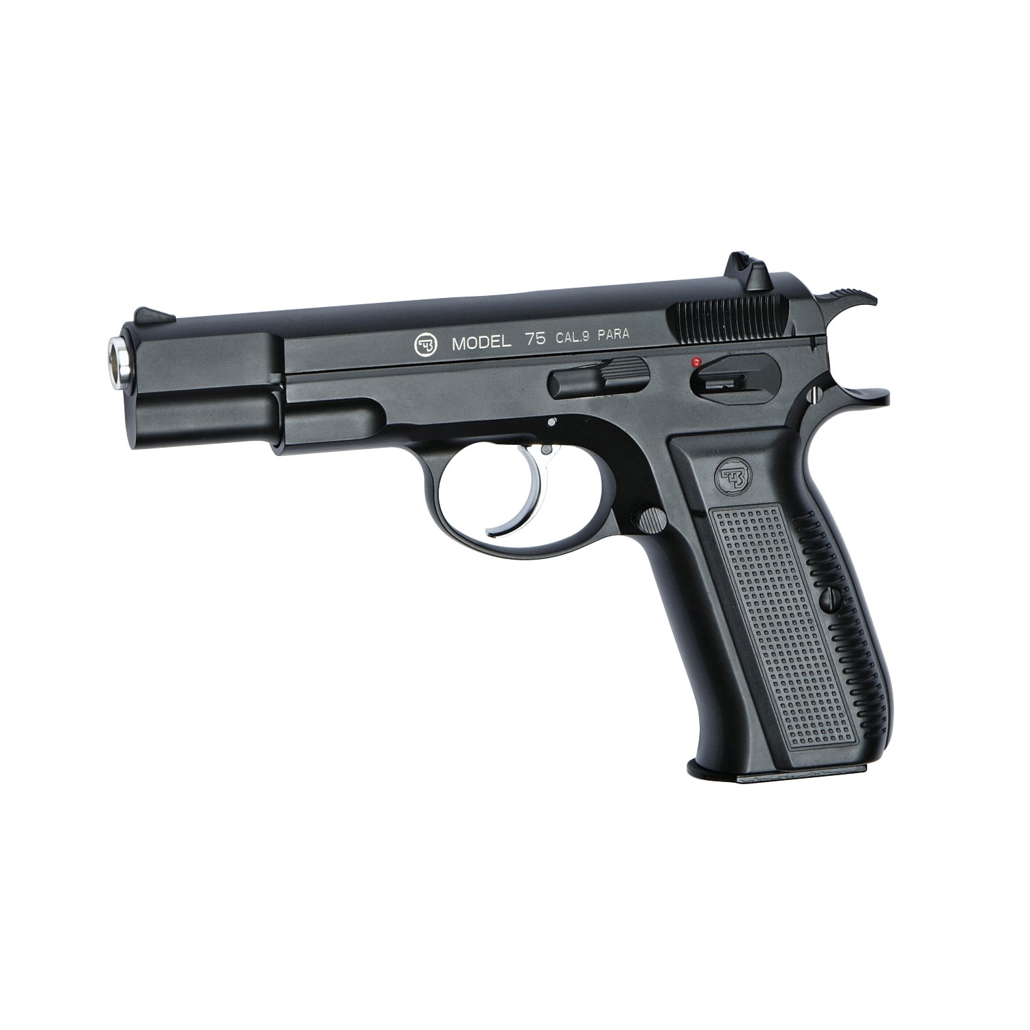 Levně Pistole airsoft ASG CZ 75 GAS BLOWBACK - BB 6mm