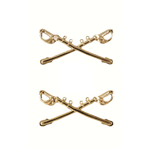 Levně ROTHCO odznak OFFICERS CAVALRY ZLATÝ