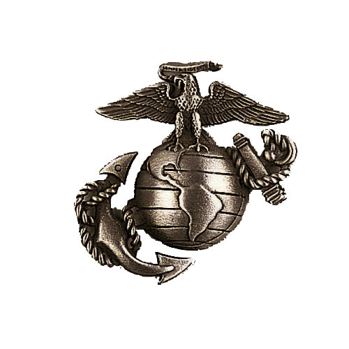 Levně ROTHCO odznak USMC STŘÍBRNÝ MATNÝ