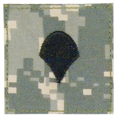 Levně ROTHCO nášivka hodnosti VELCRO SPEC-4 ARMY ACU DIGITAL