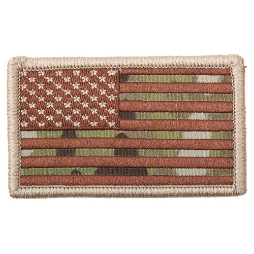 Levně ROTHCO nášivka USA vlajka 4,5 x 8,5 cm MULTICAM