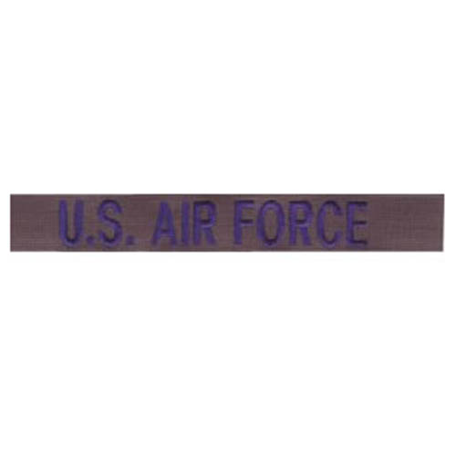 Levně MILITARY RANGE nášivka "U.S. AIRFORCE" OLIV modrá nit