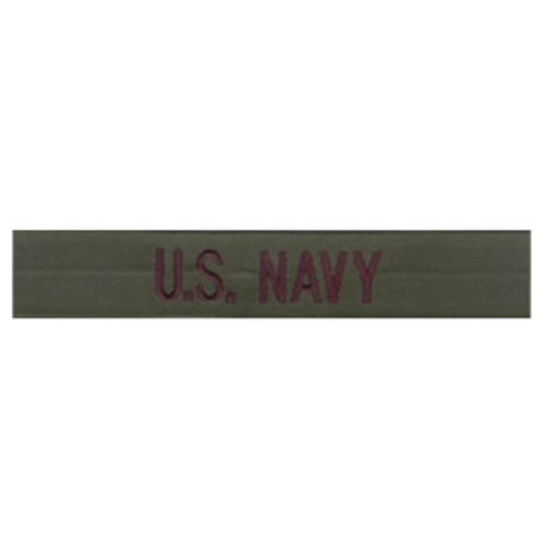 Levně MILITARY RANGE nášivka "U.S. NAVY" OLIV
