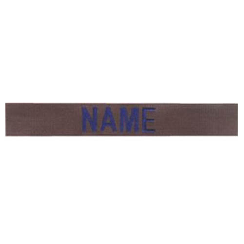 Levně MILITARY RANGE nášivka jmenovka "NAME" modrá niť OLIV