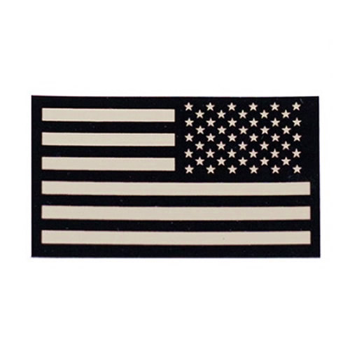 Levně MILITARY RANGE nášivka IFF IR vlajka USA VELCRO reverzní PÍSKOVÁ