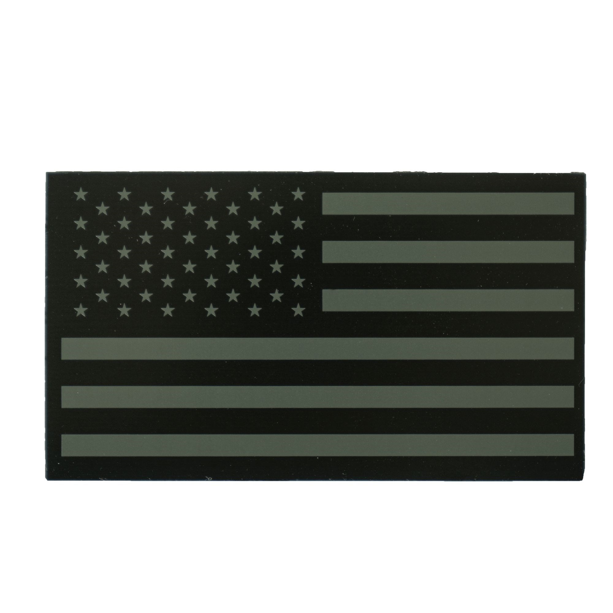 Levně MILITARY RANGE nášivka IFF IR vlajka USA VELCRO ZELENÁ
