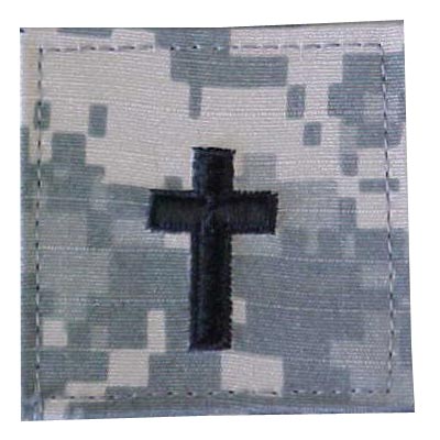 Levně MILITARY RANGE nášivka VOJENSKÝ KNĚZ velcro ACU DIGITAL