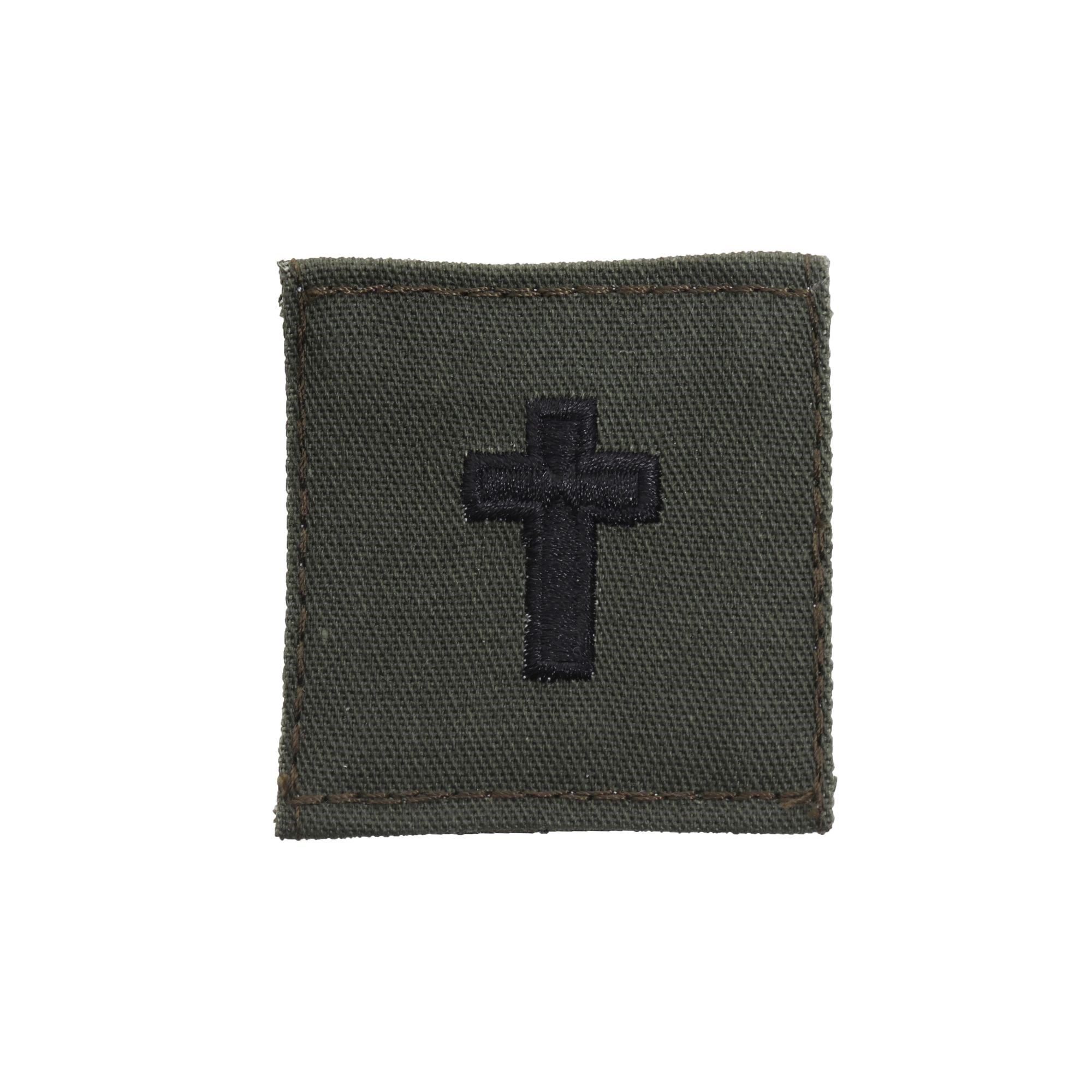 Levně MILITARY RANGE nášivka VOJENSKÝ KNĚZ velcro ZELENÁ