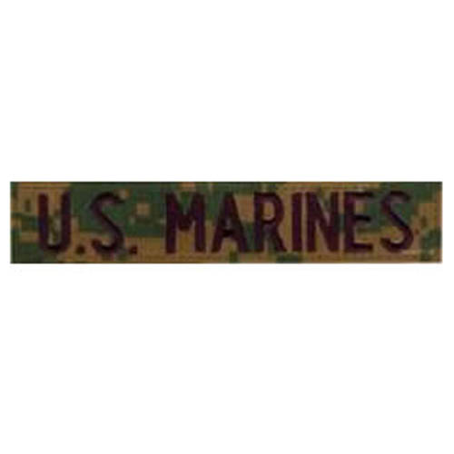 Levně MILITARY RANGE nášivka "U.S. MARINES" VELCRO MARPAT WOODLAND