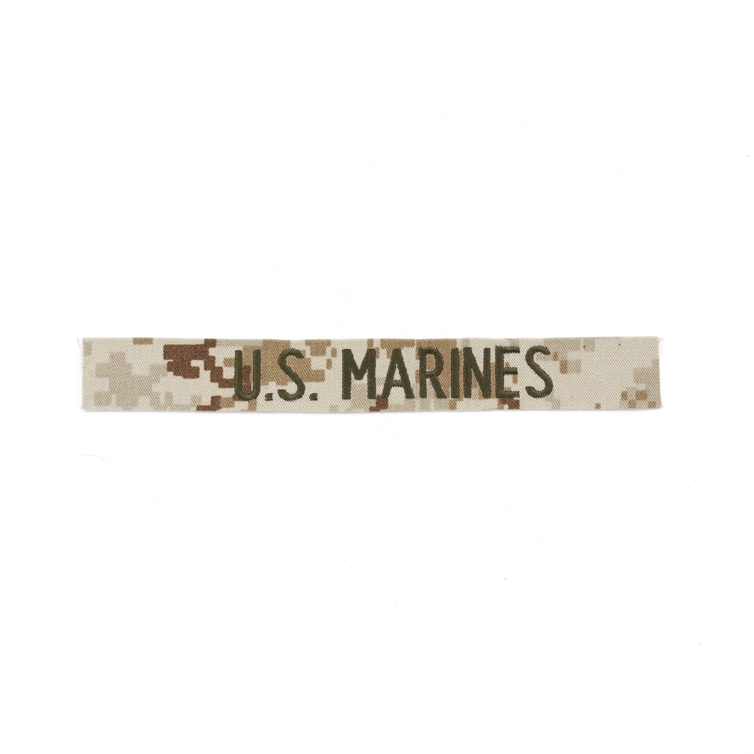 Nášivka "U.S MARINES"  MARPAT DESERT