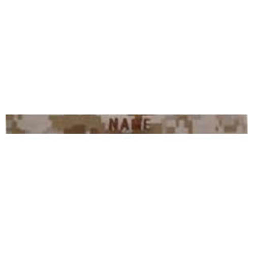 Levně MILITARY RANGE nášivka jmenovka "NAME" na GORE-TEX bundu MARPAT D
