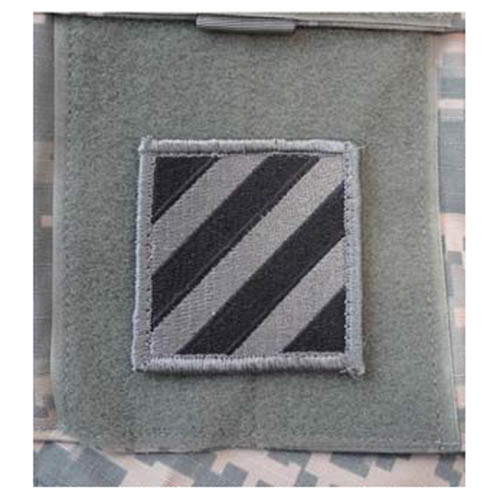 Nášivka 3rd INFANTRY DIVISION VELCRO - FOLIAGE