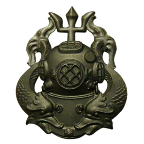 Levně Odznak US DIVER Master ČERNÝ