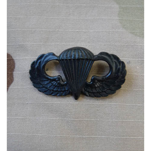 Levně Odznak US PARACHUTIST Basic - ČERNÝ