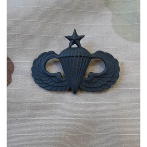 Levně Odznak US PARACHUTIST Senior - ČERNÝ