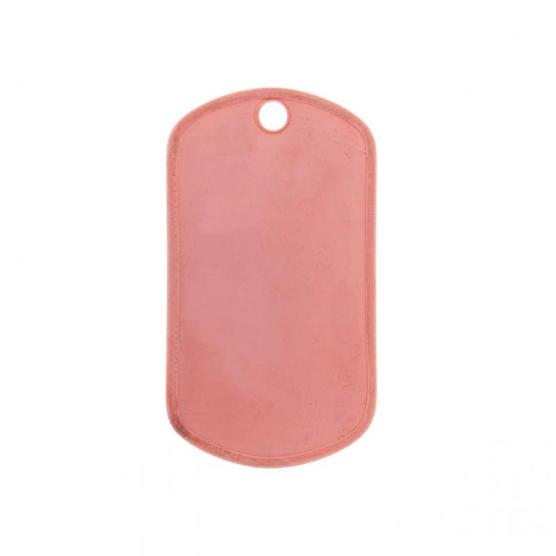 Levně Známka identifikační US "DOG TAG" MĚDĚNÁ