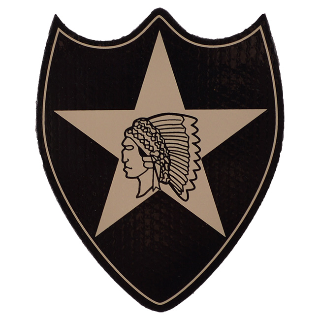 Nášivka IFF IR 2nd INFANTRY INDIÁN velcro