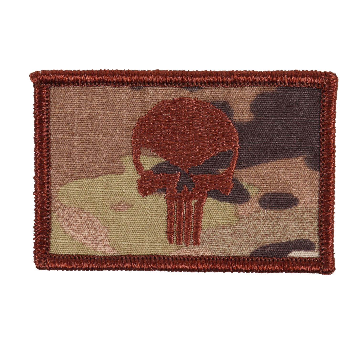 Levně MILITARY RANGE nášivka LEBKA PUNISHER velcro MULTICAM