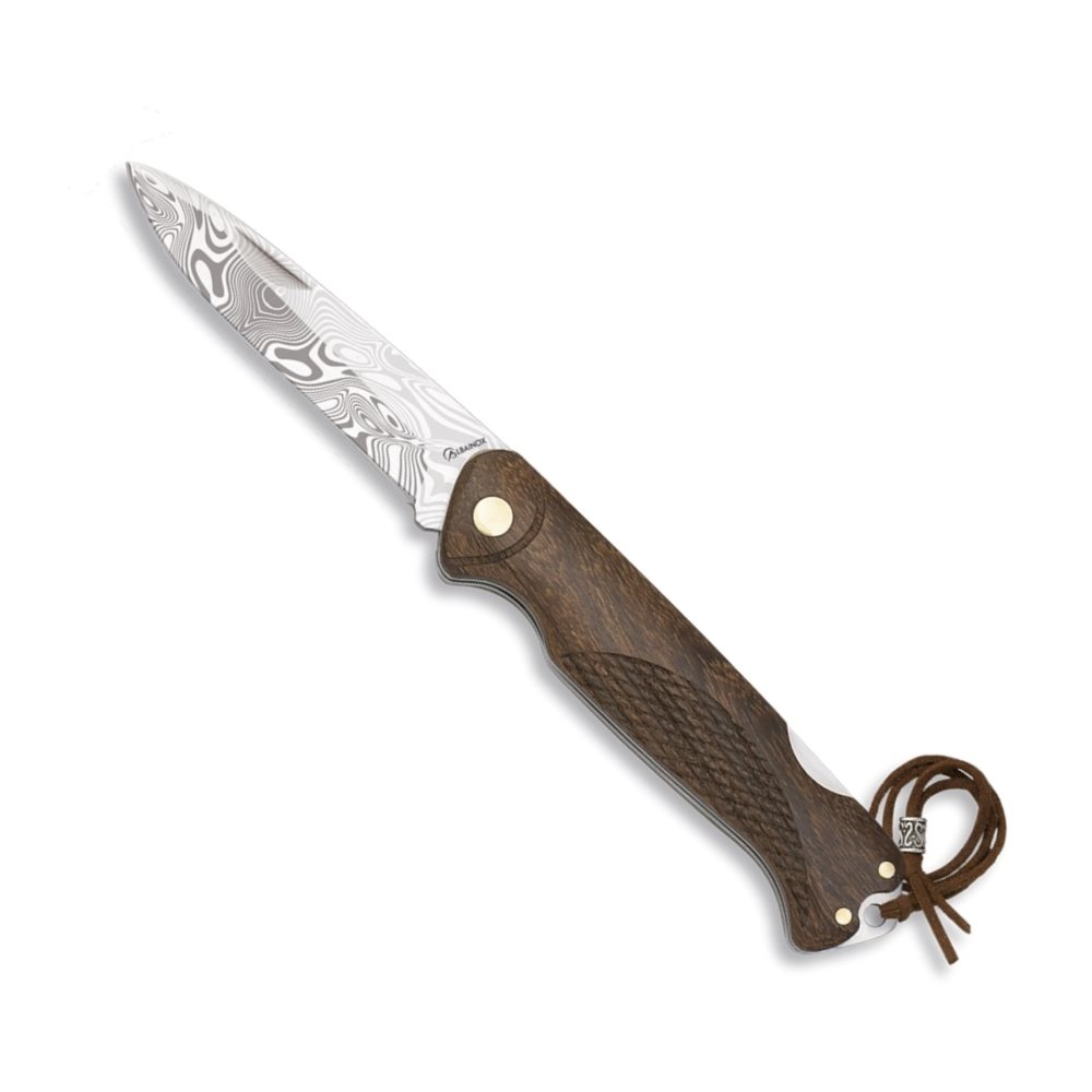 Levně Albainox nůž zavírací 18661 rukojeť DŘEVO
