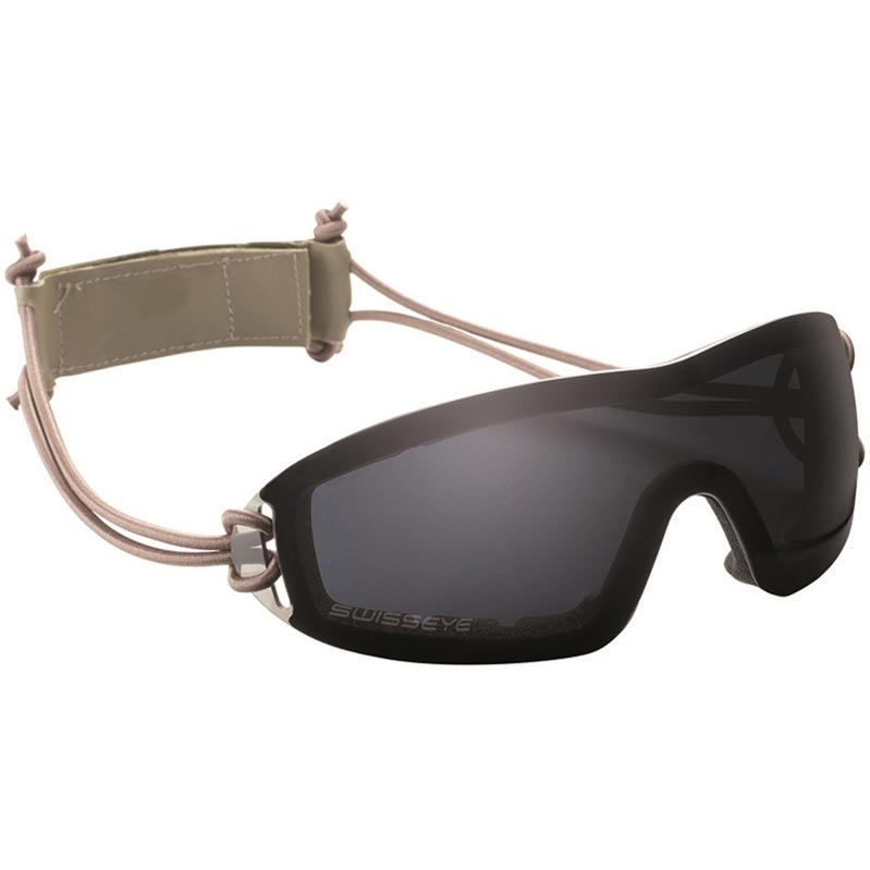 Levně SWISS EYE brýle INFANTRY bezrámové s gumou kouřové sklo