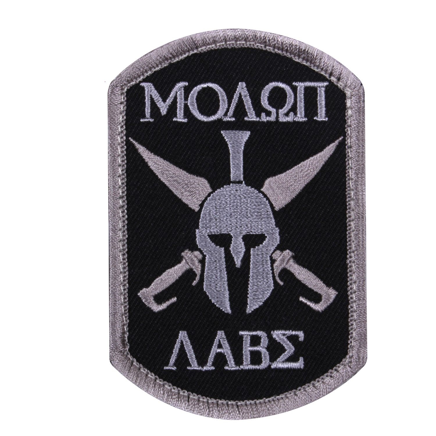 Levně ROTHCO nášivka MOLON LABE velcro ČERNÁ