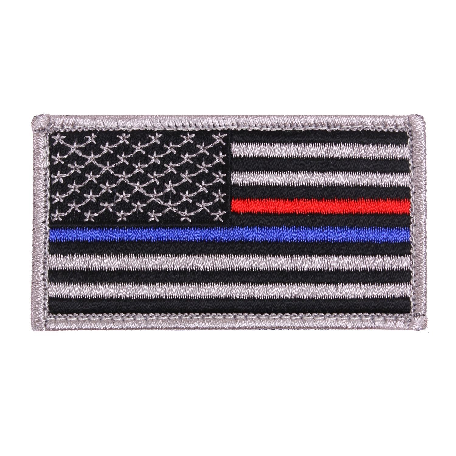 Levně ROTHCO nášivka USA vlajka ČERVENÁ a MODRÁ linka VELCRO