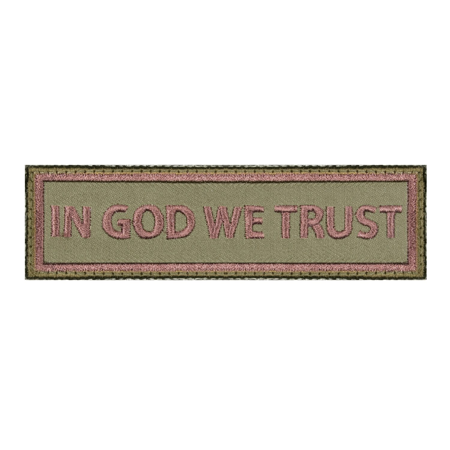 Levně ROTHCO nášivka IN GOD WE TRUST velcro