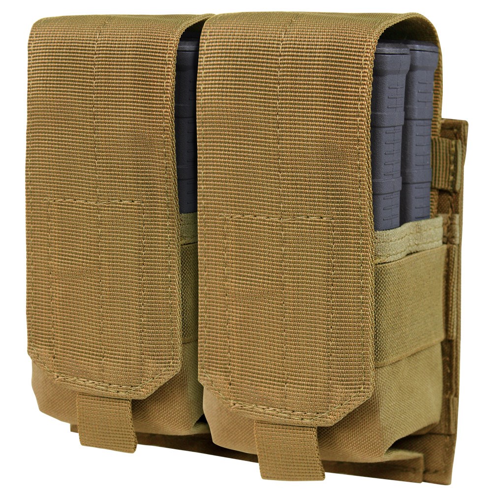 Levně CONDOR OUTDOOR sumka dvojitá na zásobníky M14 Gen. II COYOTE BROWN